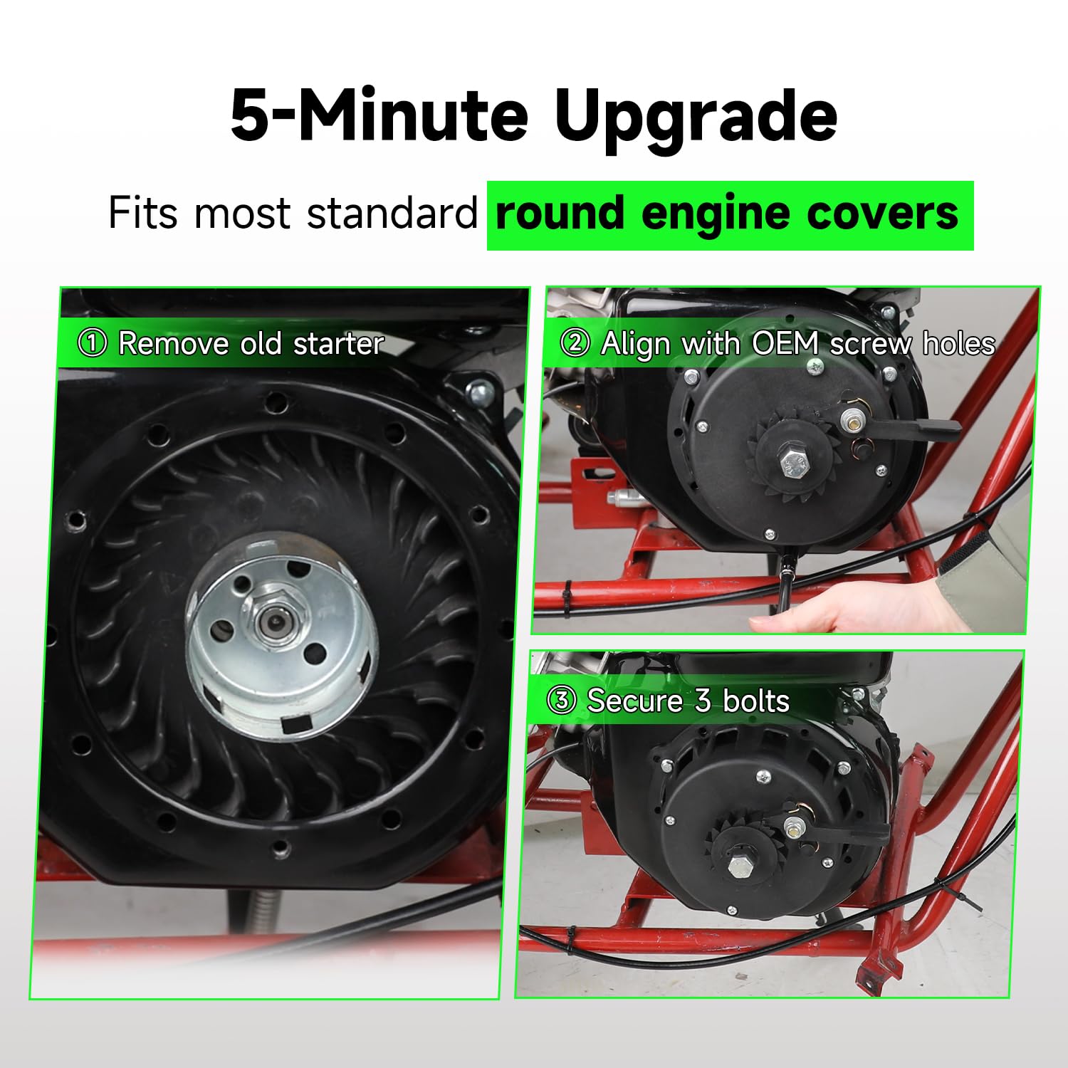 XIKOBY included tools help you upgrade a mini bike.