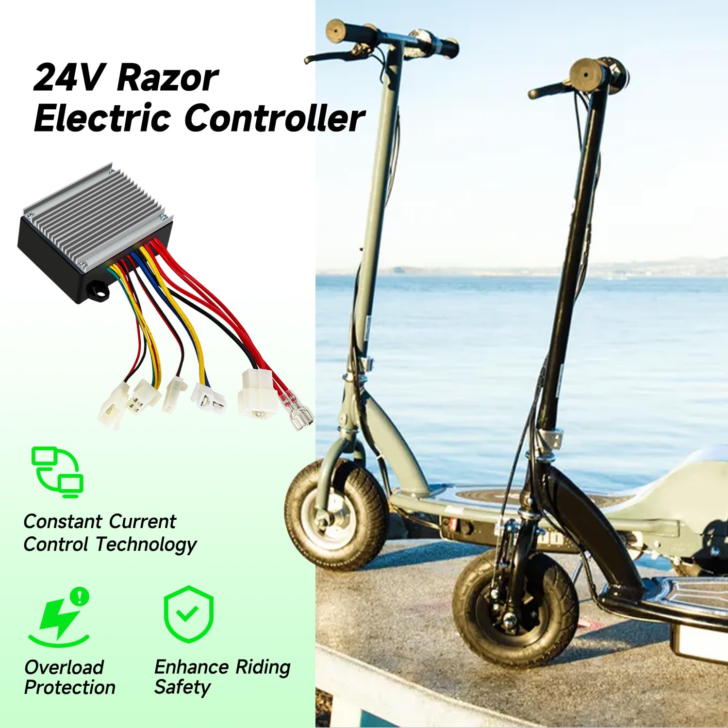 XIKOBY constant-current-control-razor-system for stable battery life.