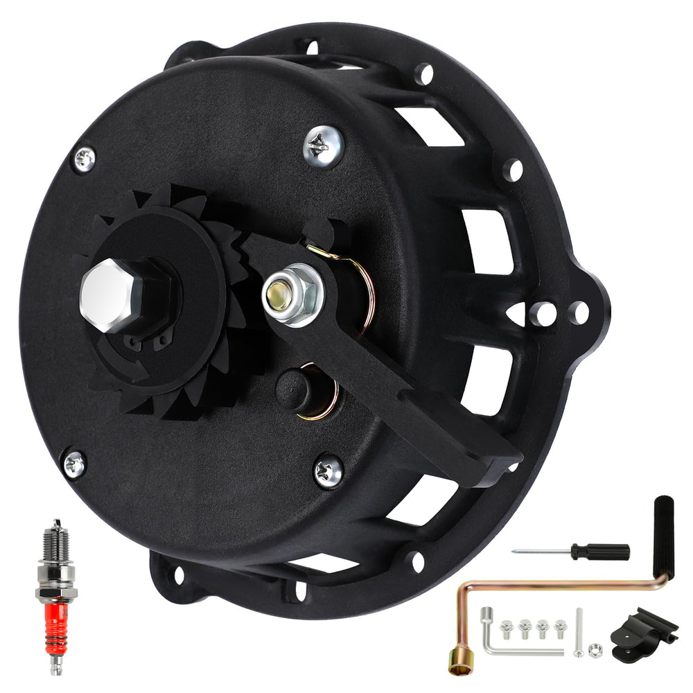 XIKOBY wind-up recoil starter for Predator 212 enables quick ignition.