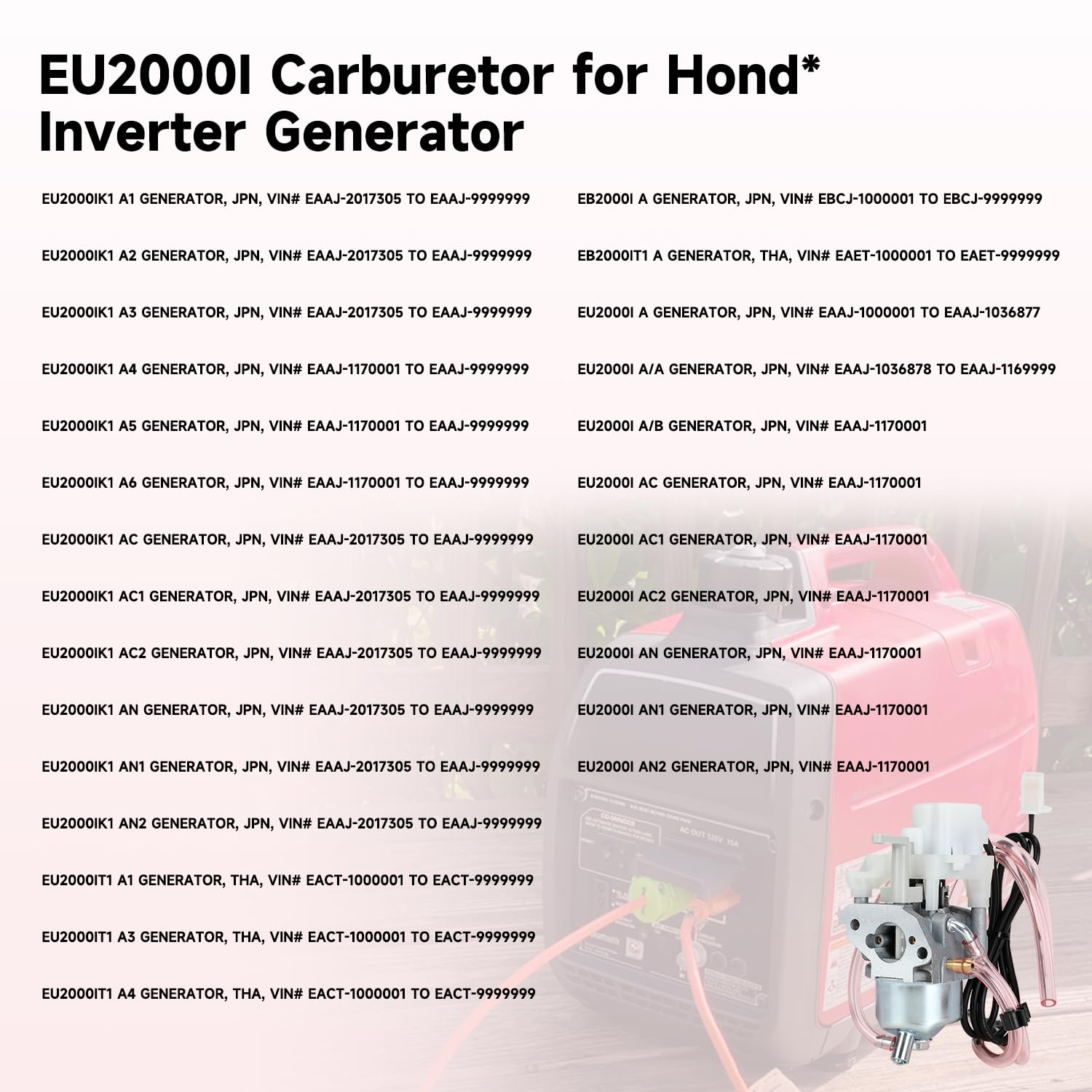 XIKOBY EU2000i spark plug for reliable ignition