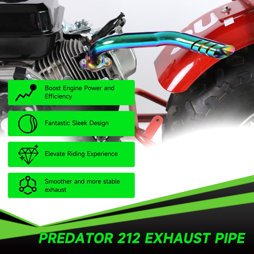 XIKOBY exhaust header kit assembly shows precise fit for quick, hassle-free upgrades.