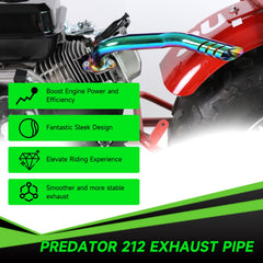 XIKOBY exhaust header kit assembly shows precise fit for quick, hassle-free upgrades.
