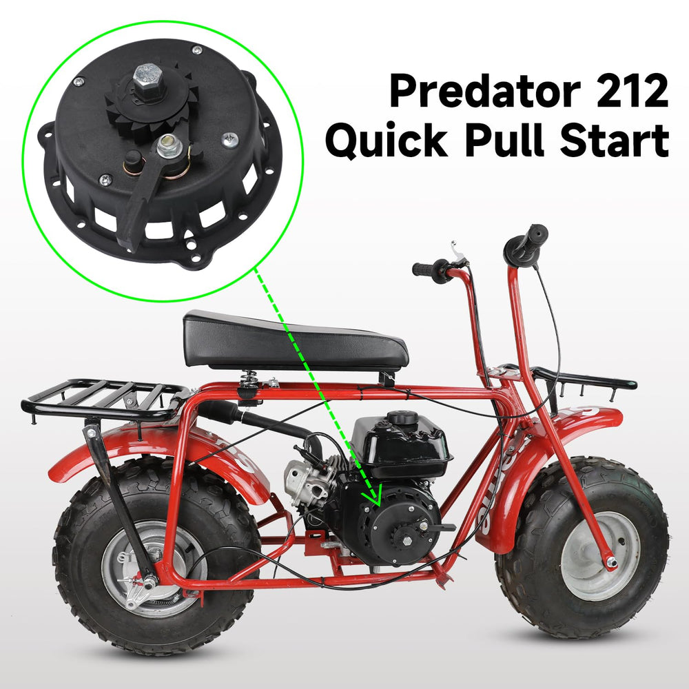 XIKOBY wind-up starter fits multiple engines for versatility.