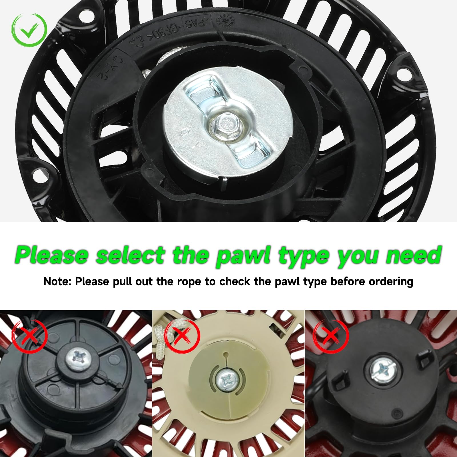 XIKOBY pull start for Honda GX160/GX200 simplifies maintenance