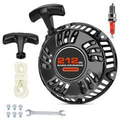 XIKOBY pull start assembly on Predator 212cc engine improves reliability