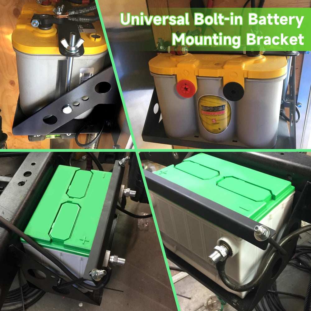 XIKOBY relocation kit in action secures extra battery space.