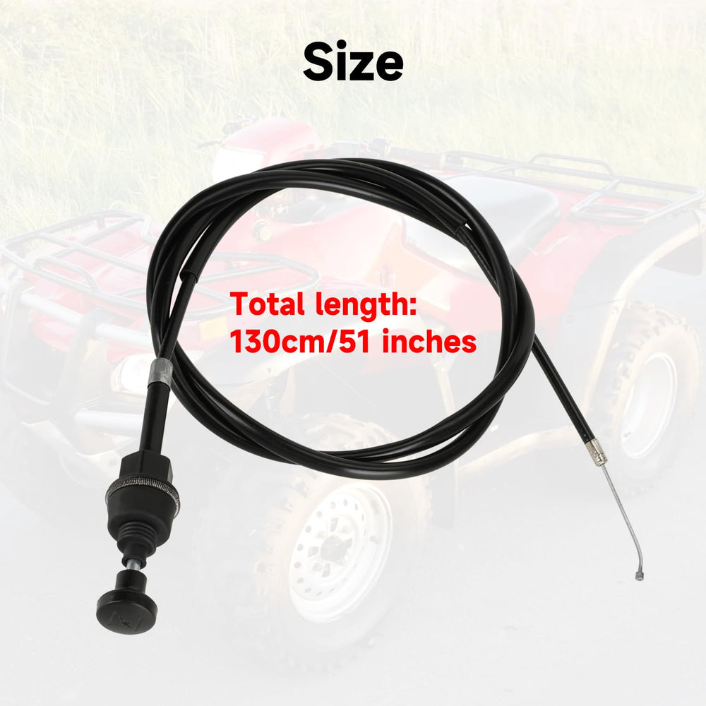 XIKOBY rubber-steel choke cable construction highlights high strength and flexibility.