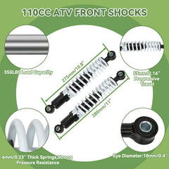 XIKOBY shock covers protect dampers from dust for longer life.