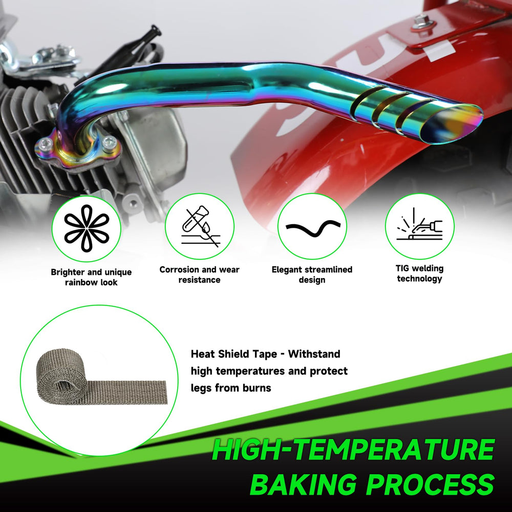 XIKOBY stainless steel exhaust pipe promises corrosion resistance and reliable performance.