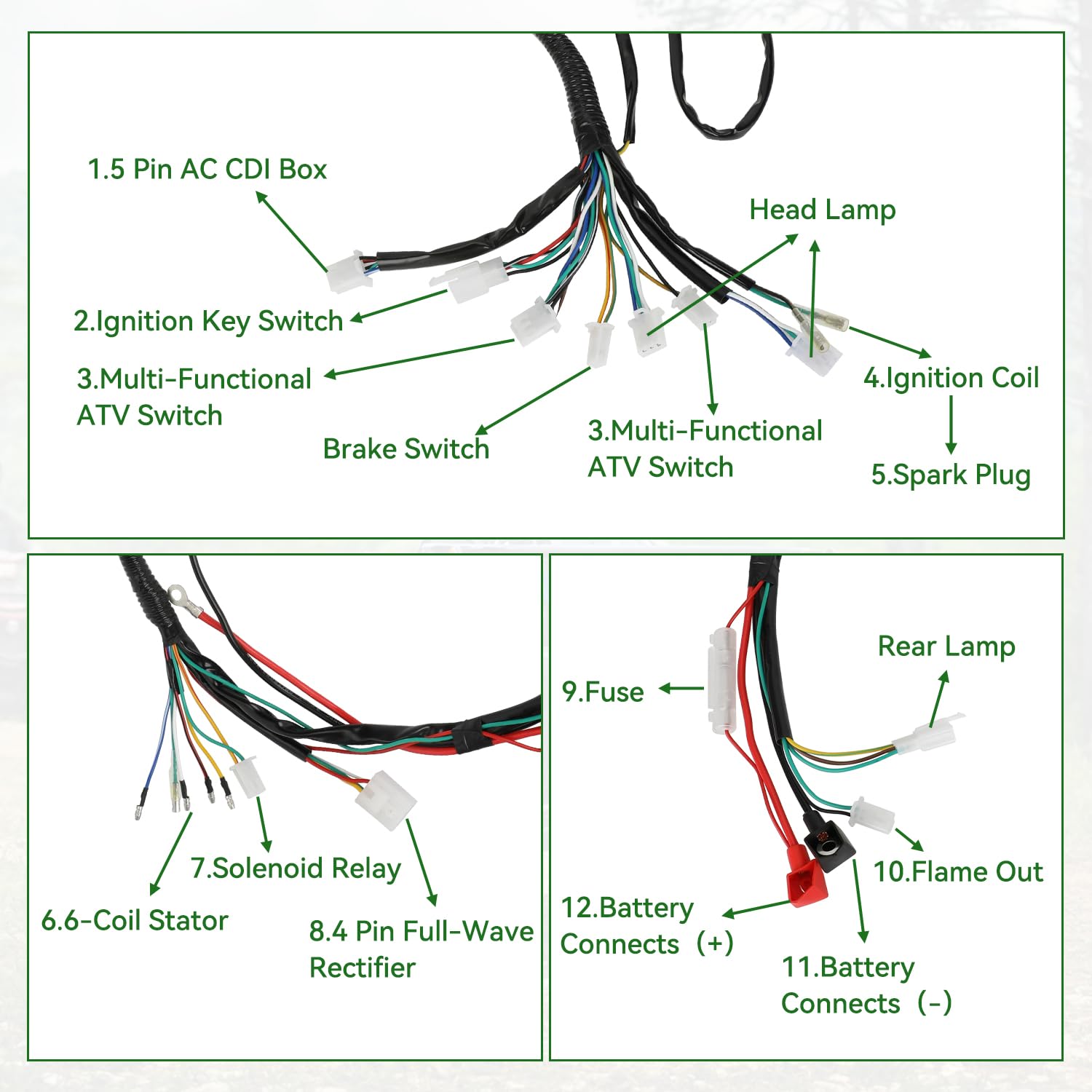 XIKOBY starter solenoid relay ensures responsive electrical activation