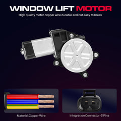 XIMAKA regulator for Chevrolet Avalanche and Suburban, front passenger side window