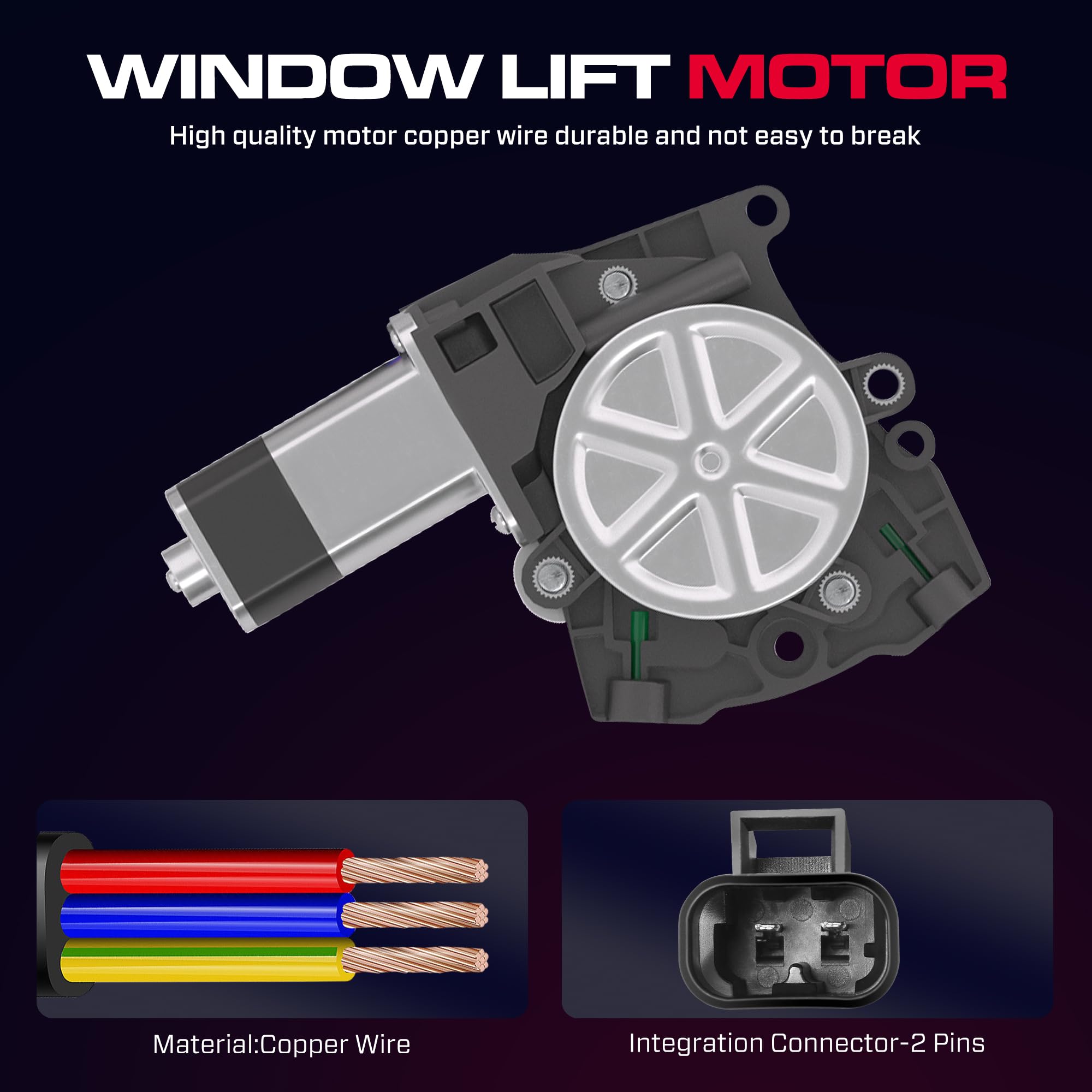 XIMAKA Trailblazer/Envoy unit—ready-to-install window regulator
