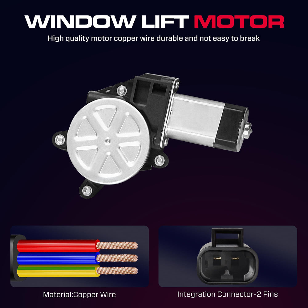 XIMAKA front-left regulator fits Chevrolet Silverado and GMC Sierra.