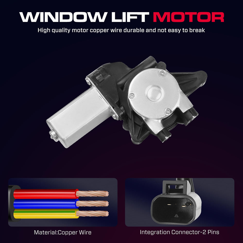 XIMAKA Oldsmobile Intrigue front-left regulator with motor for reliable window raise and lowering