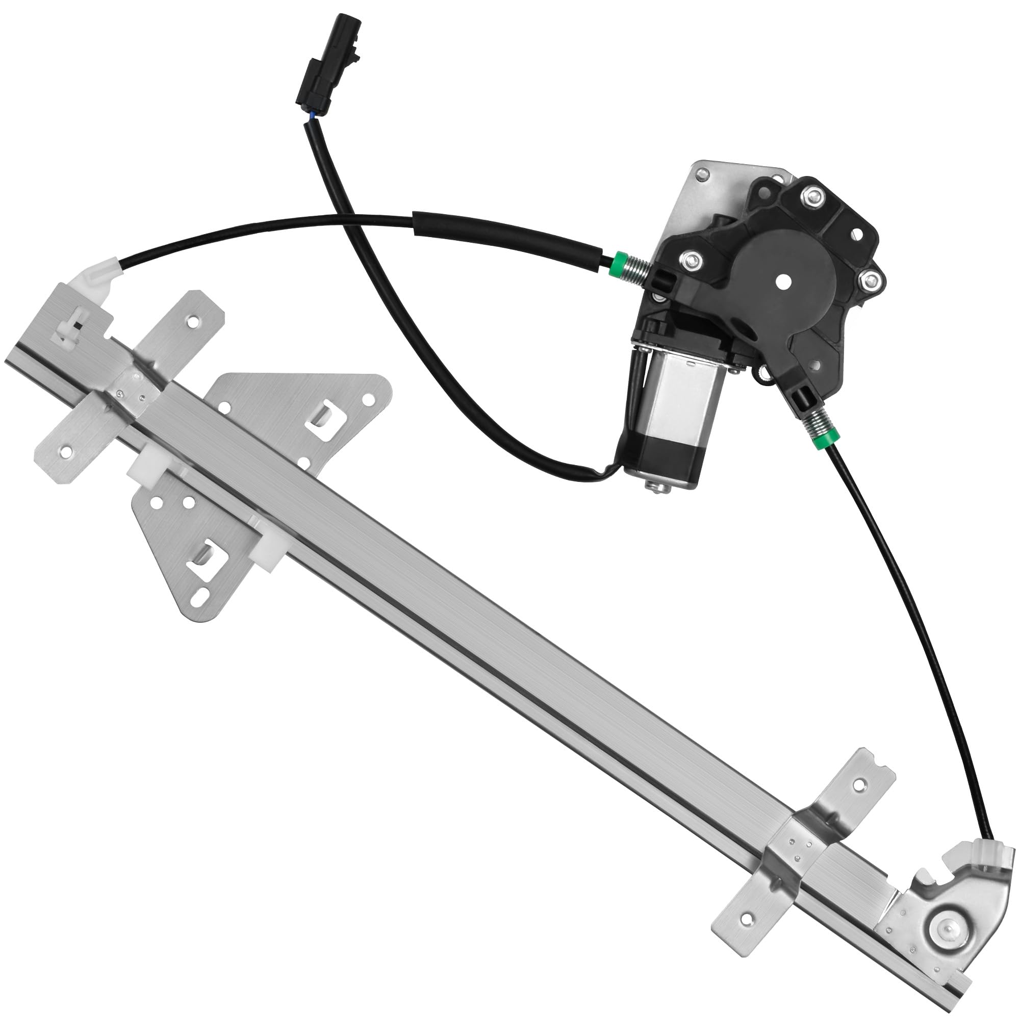 XIMAKA rear passenger side window regulator with motor for Dodge Dakota and Durango.