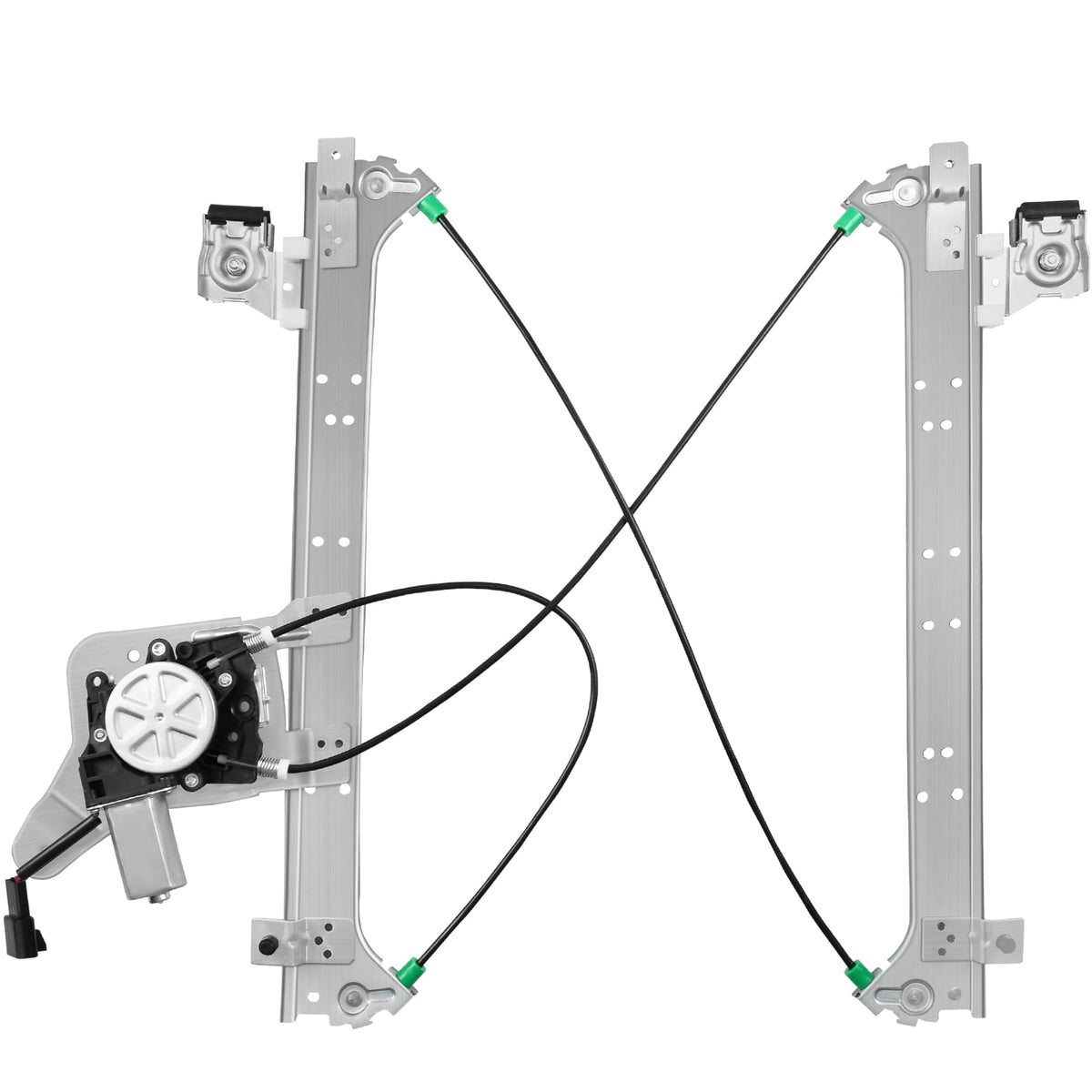 XIMAKA rear passenger side window regulator with motor for 2-pin system