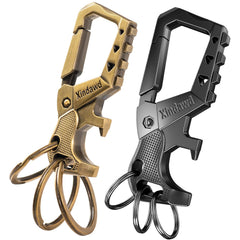 Xindawd heavy-duty keychain with a metal body for daily durability.