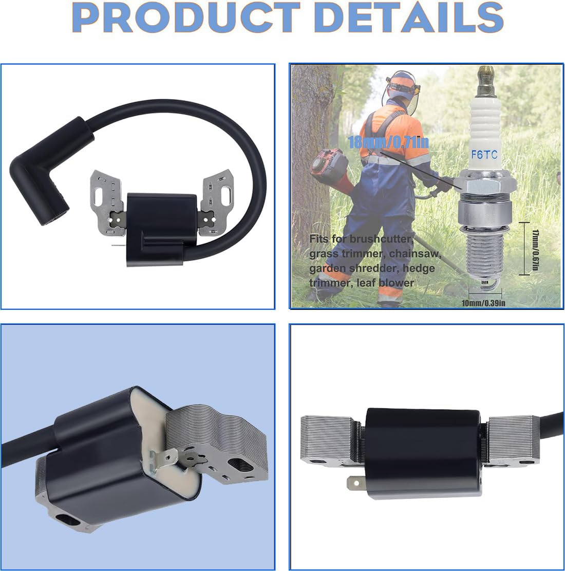 Xingehor coil compatible with Craftsman and Troy-Bilt brands.