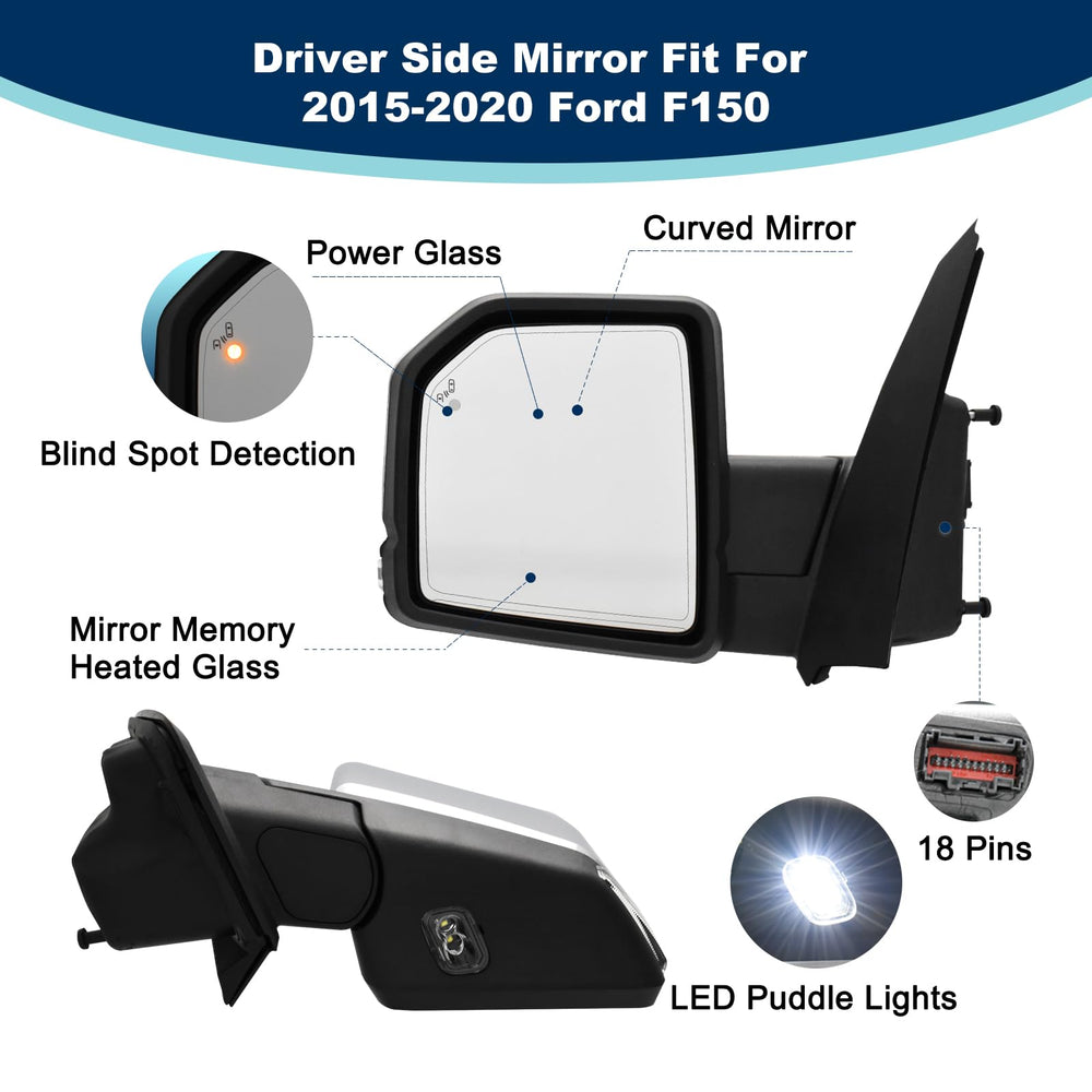 Xingsichuang mirror housing with nylon reinforced base for durability