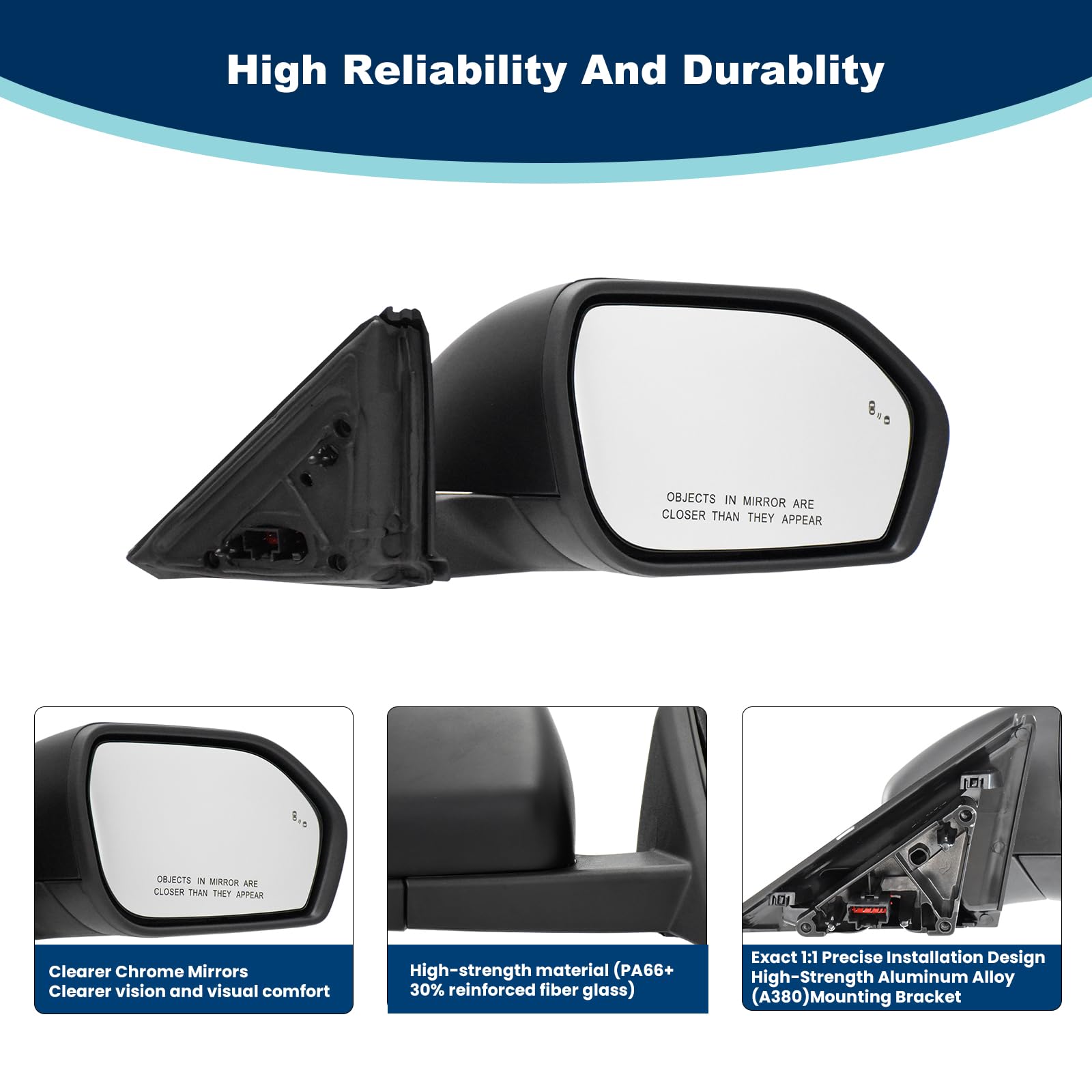 Xingsichuang blind-spot heated-glass feature enhances visibility in challenging conditions.