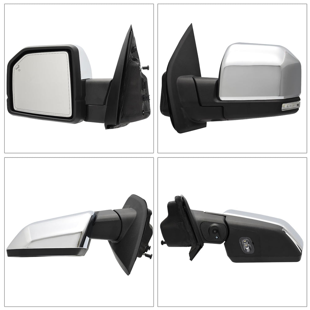 Xingsichuang power-folding mirror folds automatically in tight spaces.