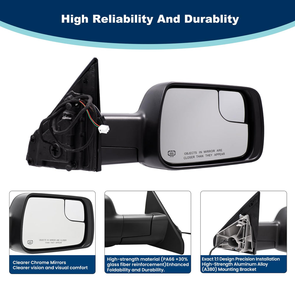 Xingsichuang Ram 1500 mirror glass close-up for clear visibility.