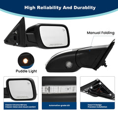 Xingsichuang right passenger mirror with puddle light aids nighttime parking