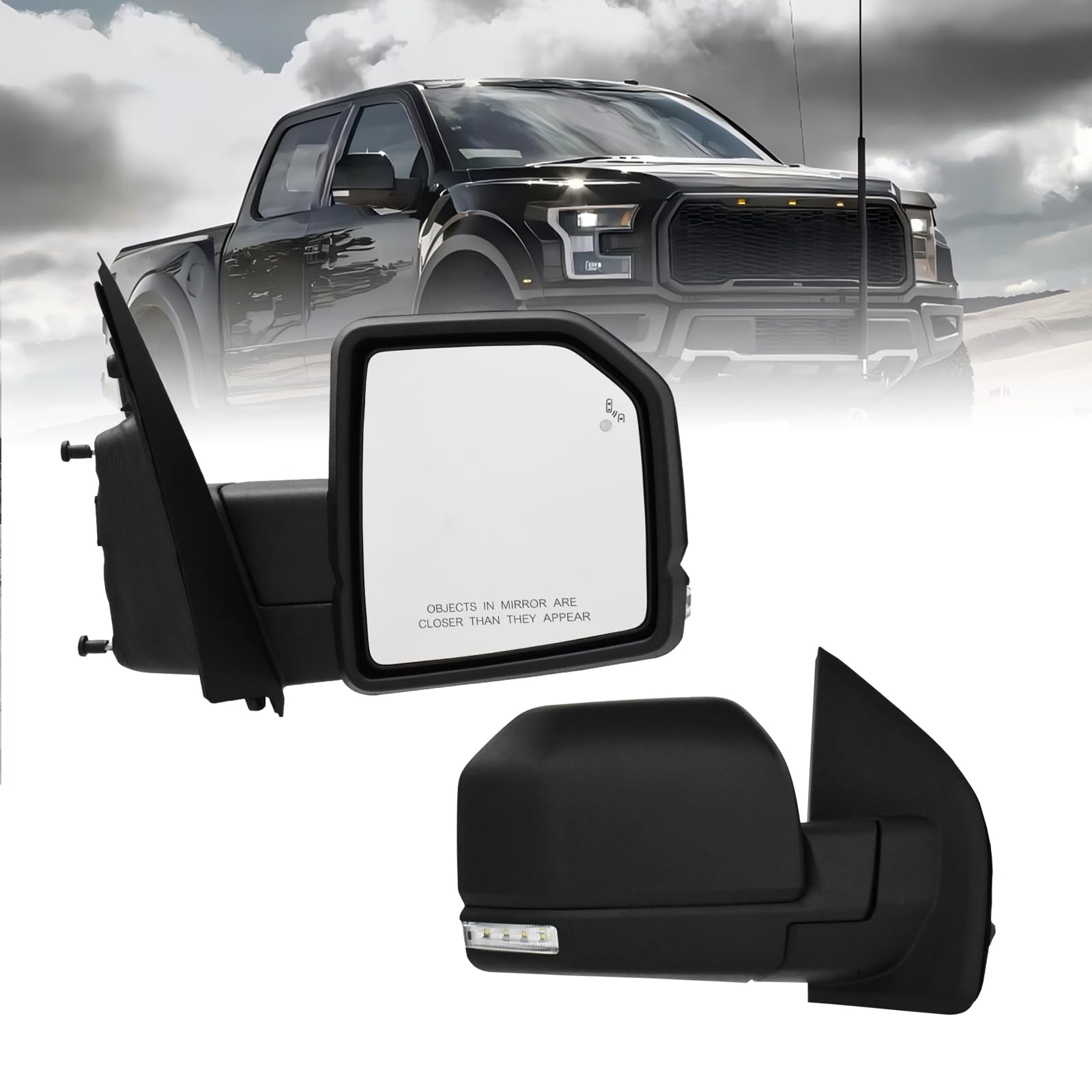 Xingsichuang right side mirror for Ford F-150 2015-2020 with precise fit