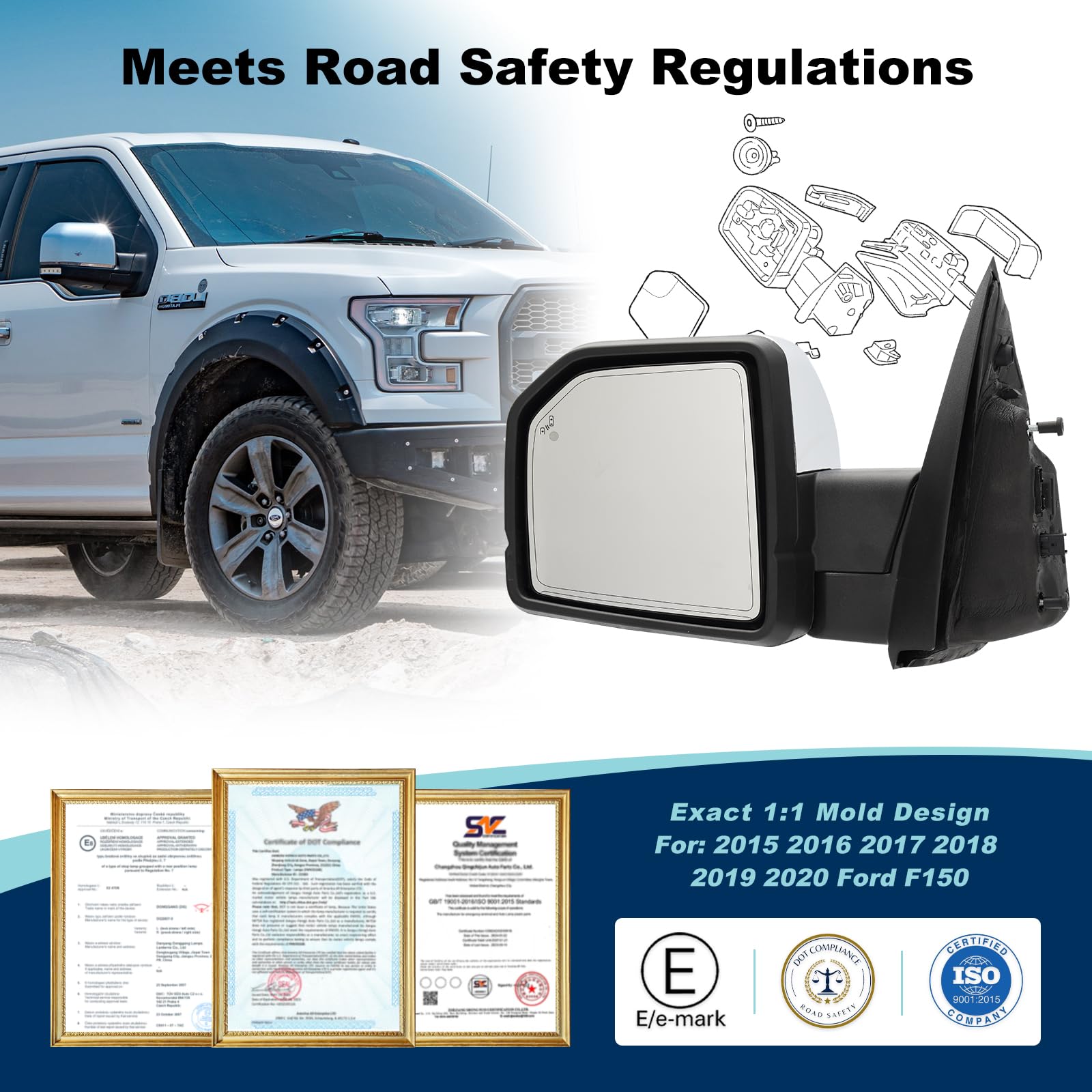 Xingsichuang turn-signal light increases signaling visibility to others.