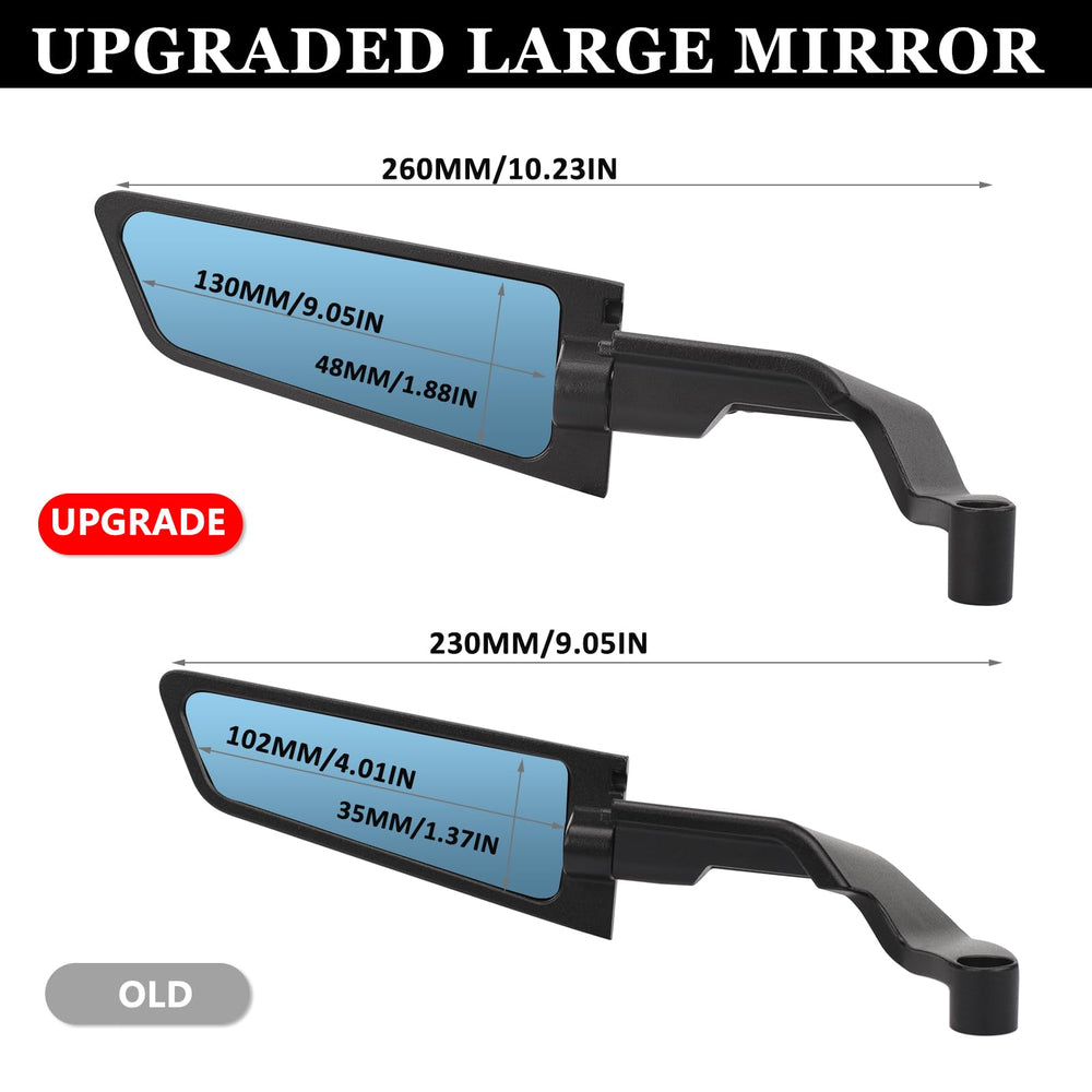XINGWU anti-glare blue lens mirror for clearer rear vision