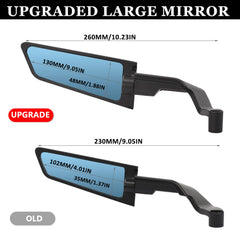 XINGWU anti-glare blue lens mirror for clearer rear vision
