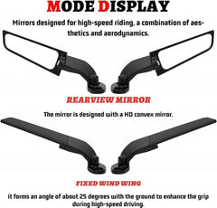 XINGWU convex glass detail enhances wide field of view.