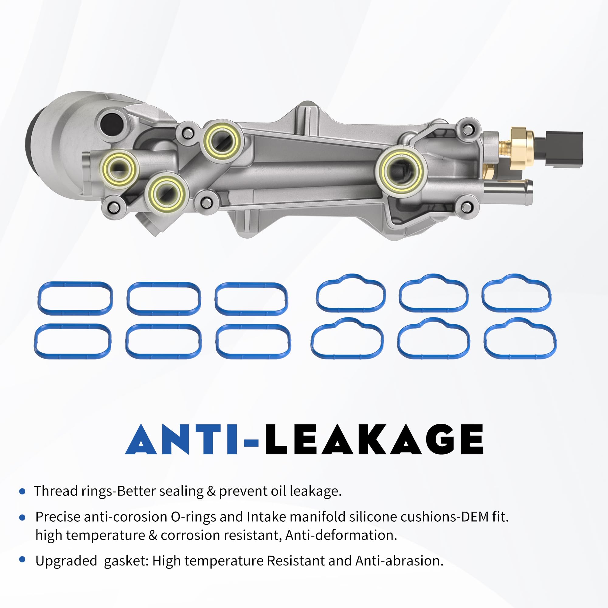 XINLIN temperature sensor included for oil temperature monitoring