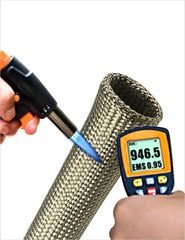 XINPENGLIU heat shield sleeve keeps ignition wires cooler near headers for better performance potential.