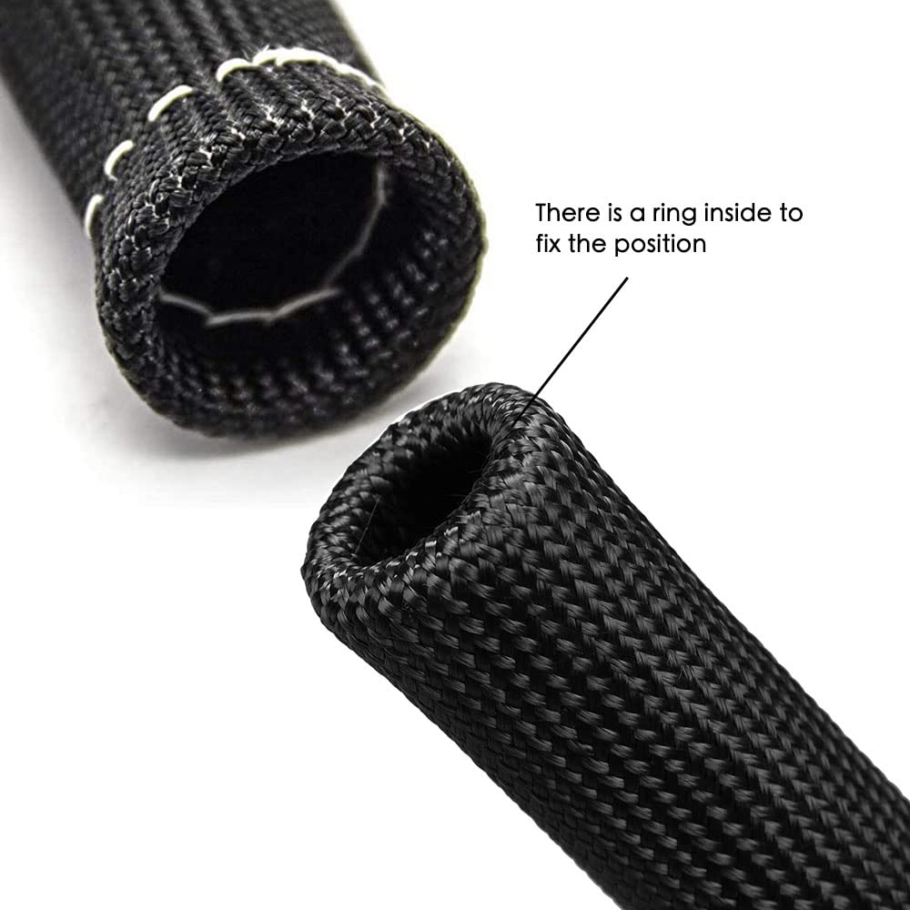 XINPENGLIU heat shield sleeve around spark plug boot near header reduces heat exposure