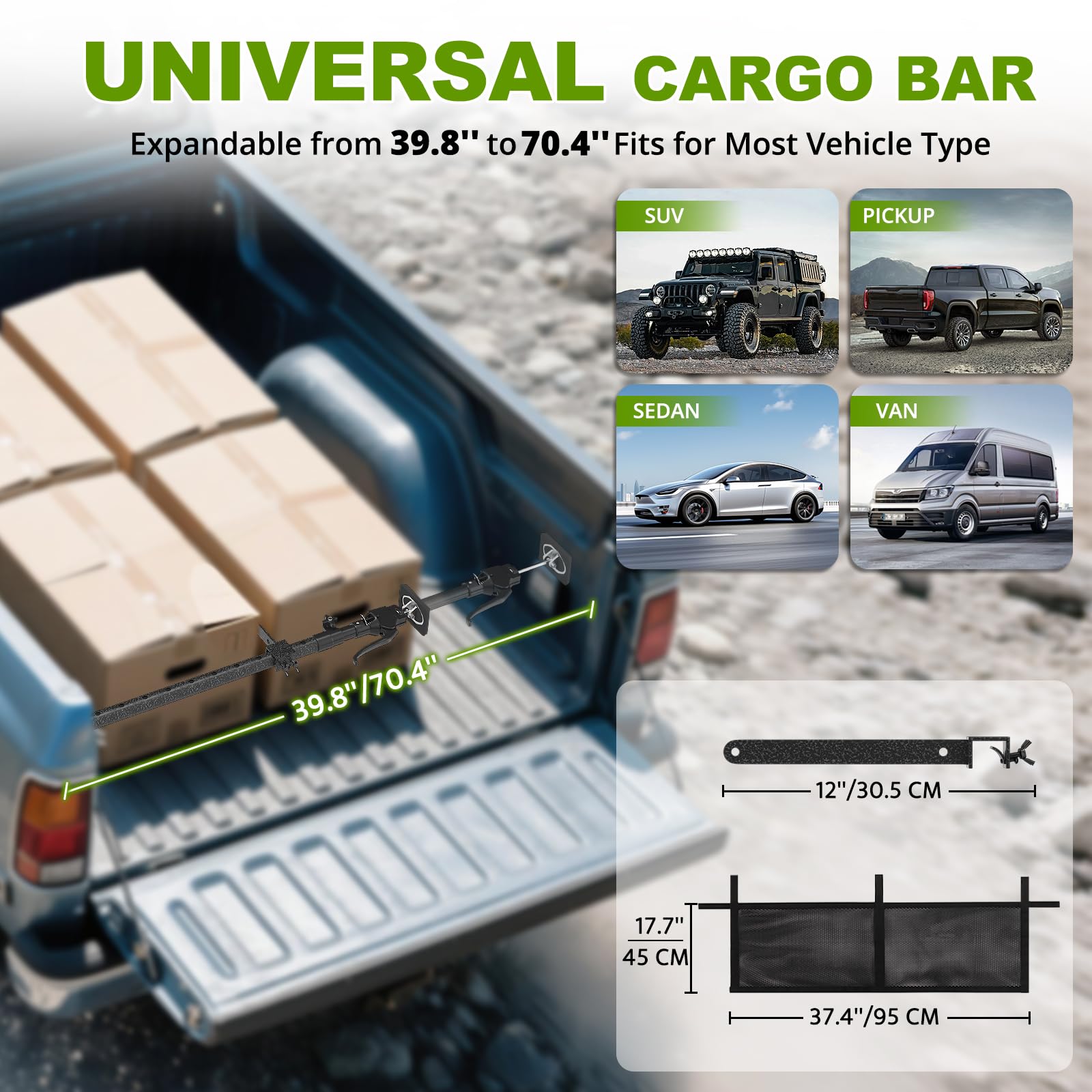 XINQIAO easy-adjust handle enables quick, tool-free setup