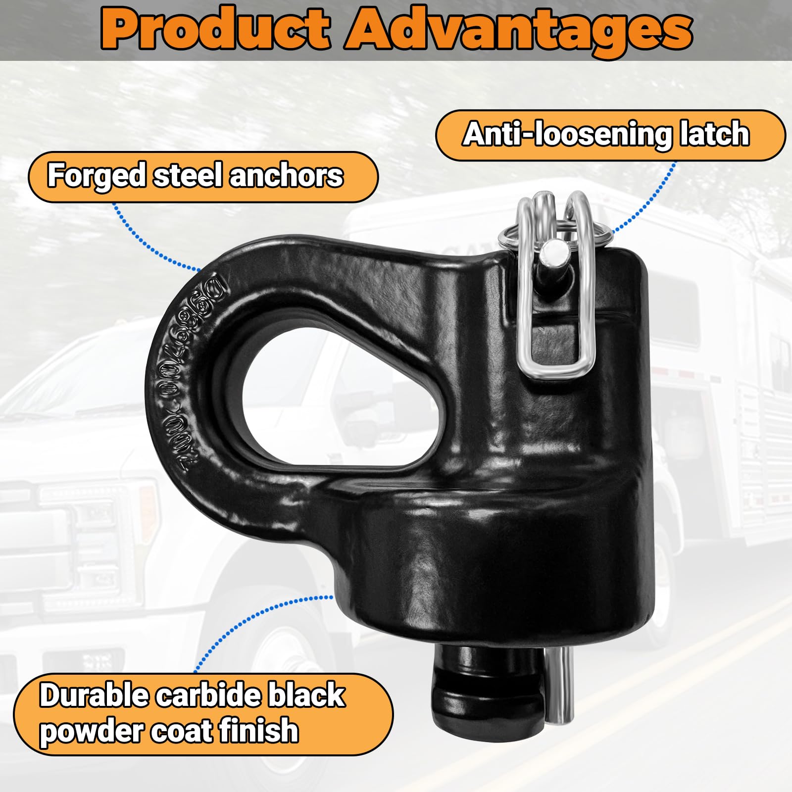 XINRINTONG 60691 cast steel with carbide black powder coat for durability.