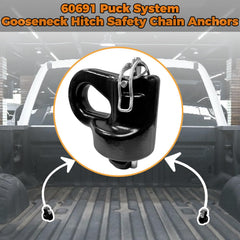 XINRINTONG 60691 wide openings enable easy hitching and heavy hooks.
