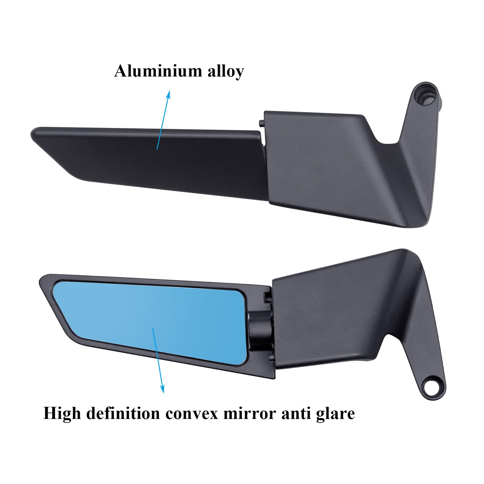 Xintre easy-install mirrors with no frame modifications required.