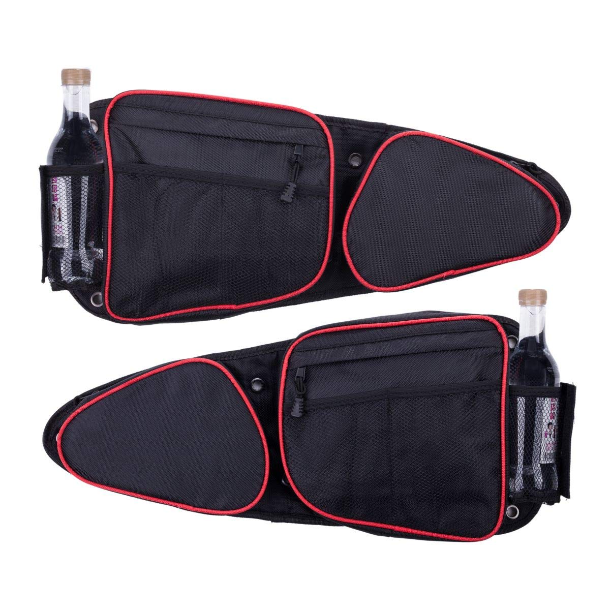 Xintre front door bag left side keeps essentials organized during rides.