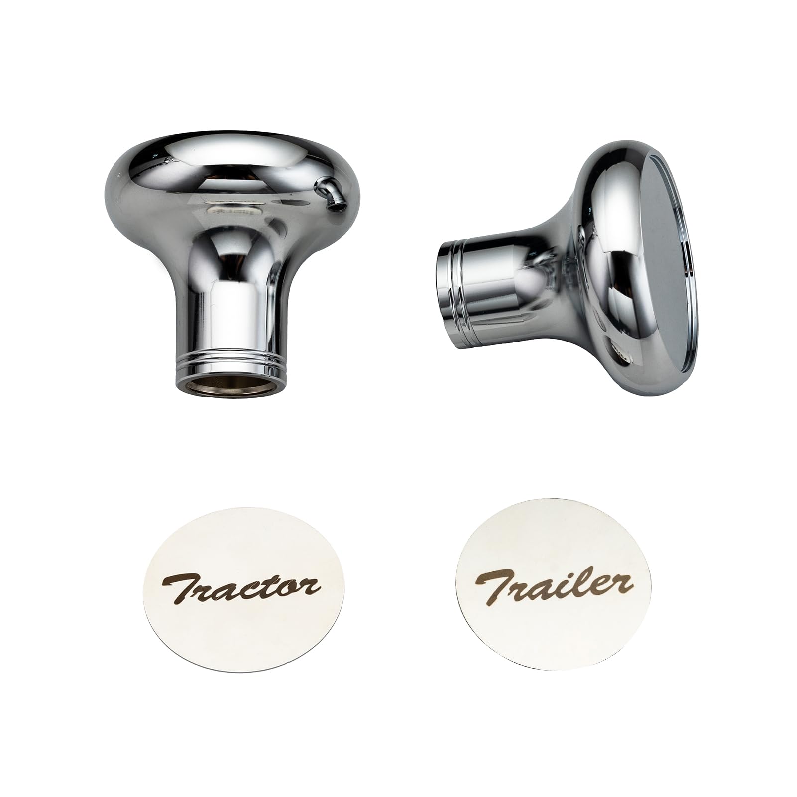 Xintre tractor-trailer air valve knobs set for quick swaps.