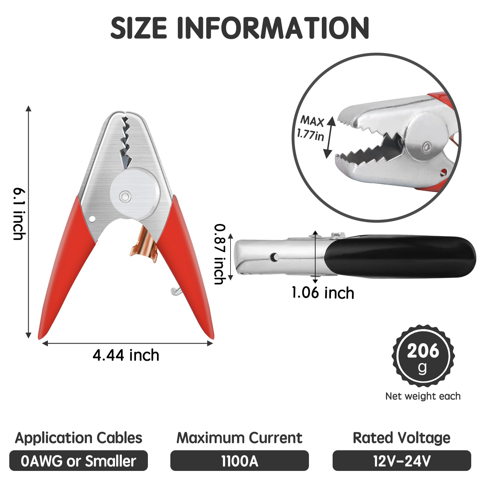 XIOGZAXI clamps with integrated jaws ensure quick, strong connections.
