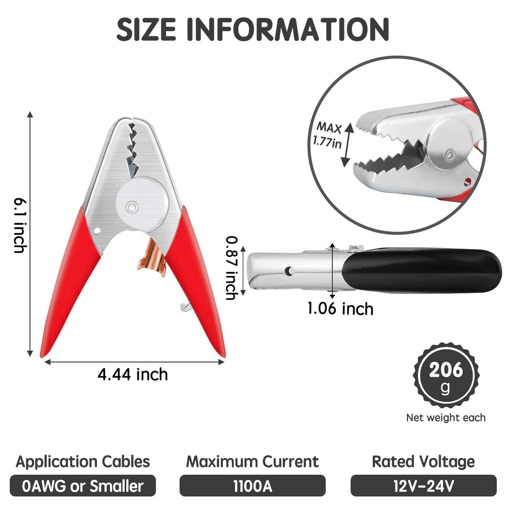 XIOGZAXI clamps with integrated jaws ensure quick, strong connections.