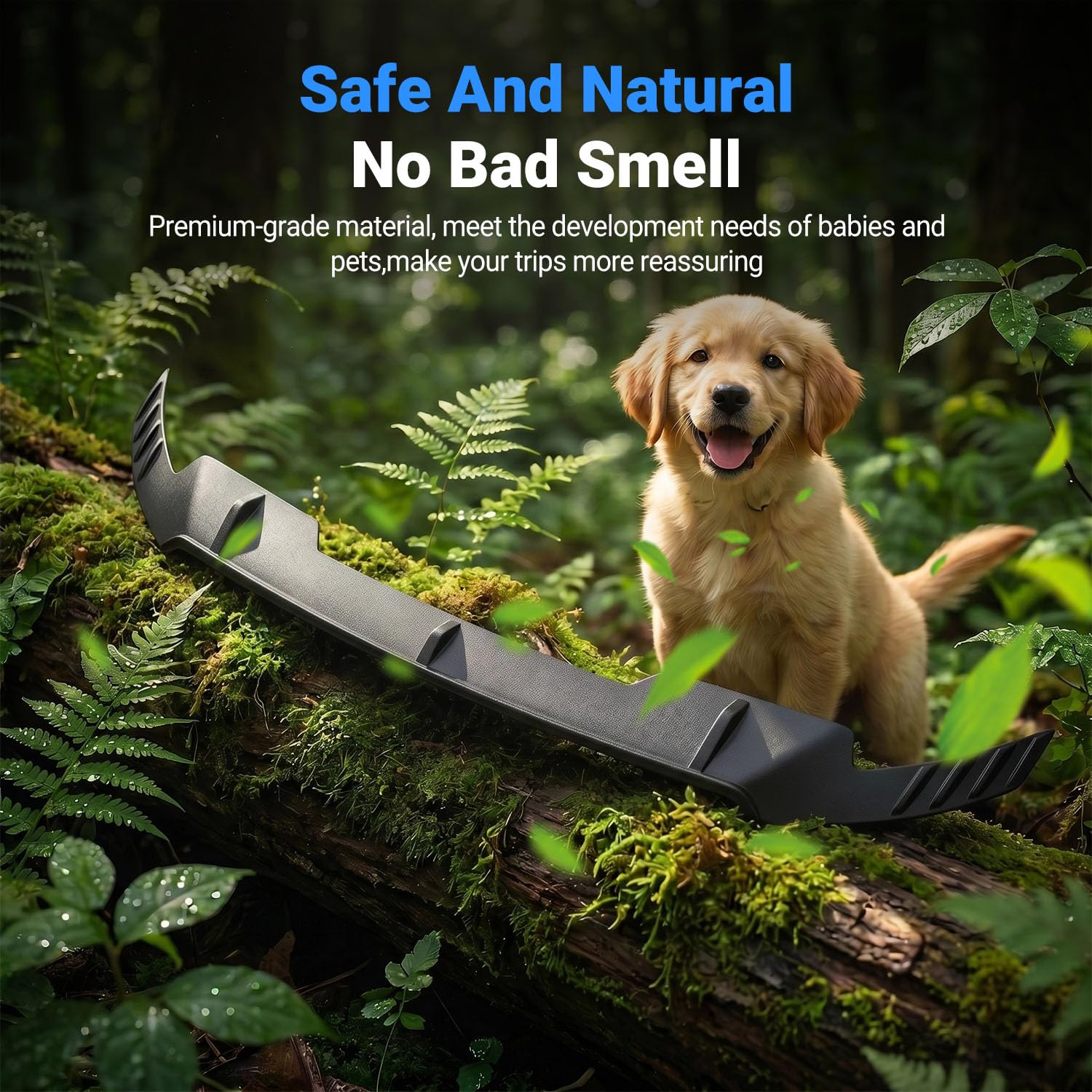 Xipoo hood protector adhesive installation using double-sided tape
