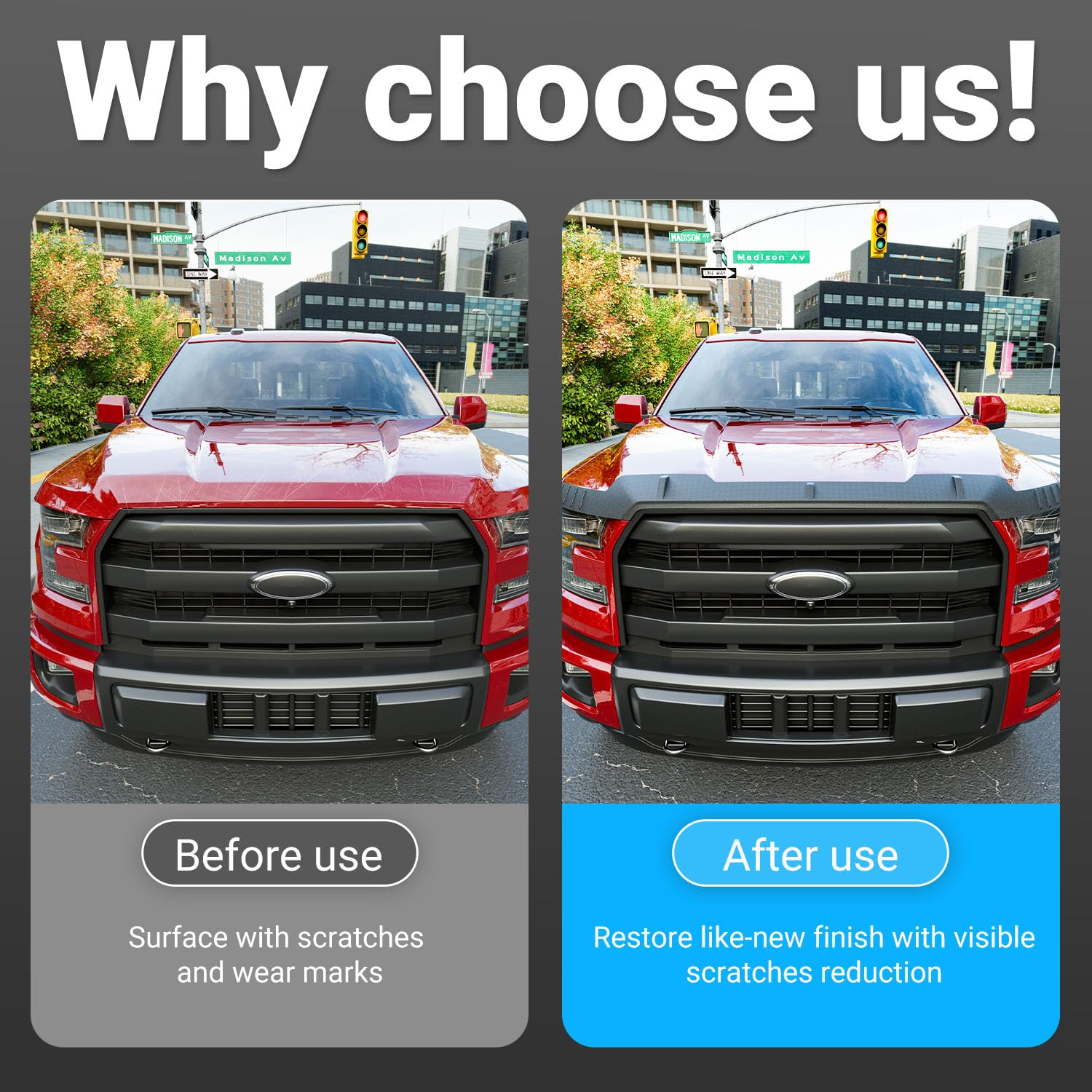 Xipoo hood protector water-resistant surface simplifies cleaning after rain