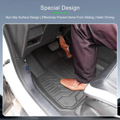 Xipoqix CR-V mat demonstrates easy wipe-clean maintenance