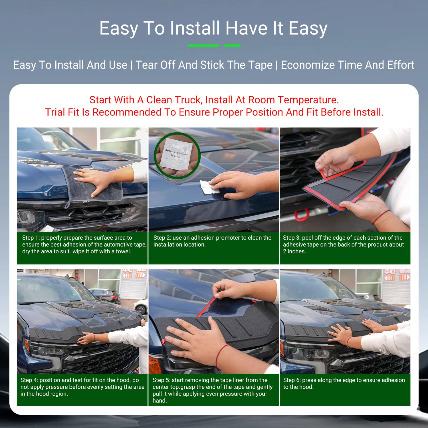 xipoqix hood protector easy-clean maintenance preview