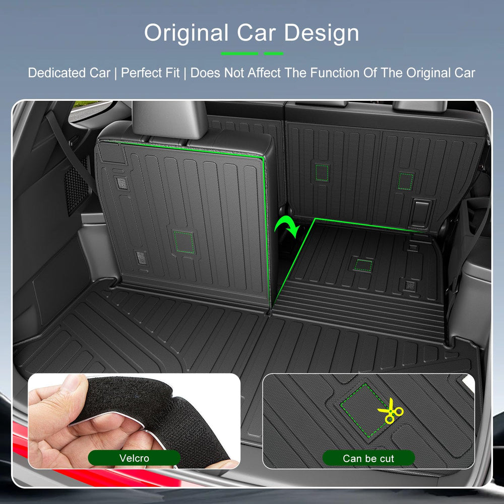 Xipoqix 1st-row backrest mat with snug fit and spill resistance.