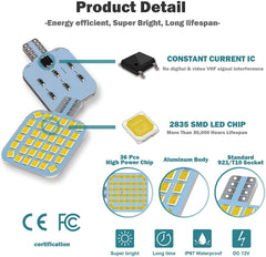 Xishwon 36SMD 2835 LEDs deliver strong illumination with low power