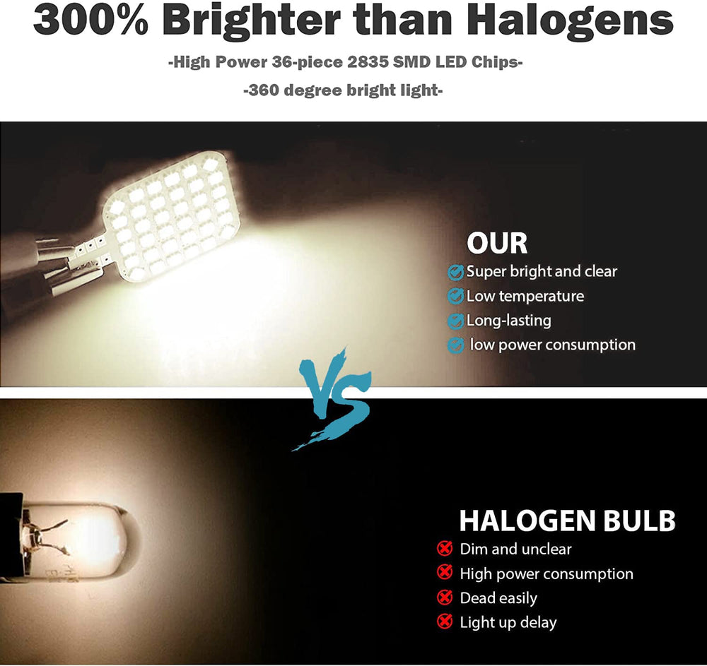 Xishwon natural 4500K LED interior light for bright cabin lighting